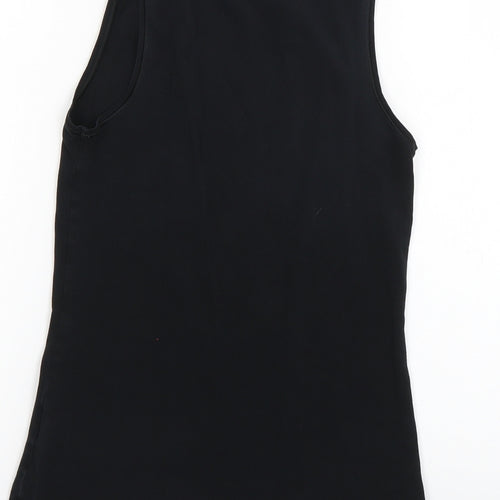 Marks and Spencer Womens Black   Basic T-Shirt Size 10