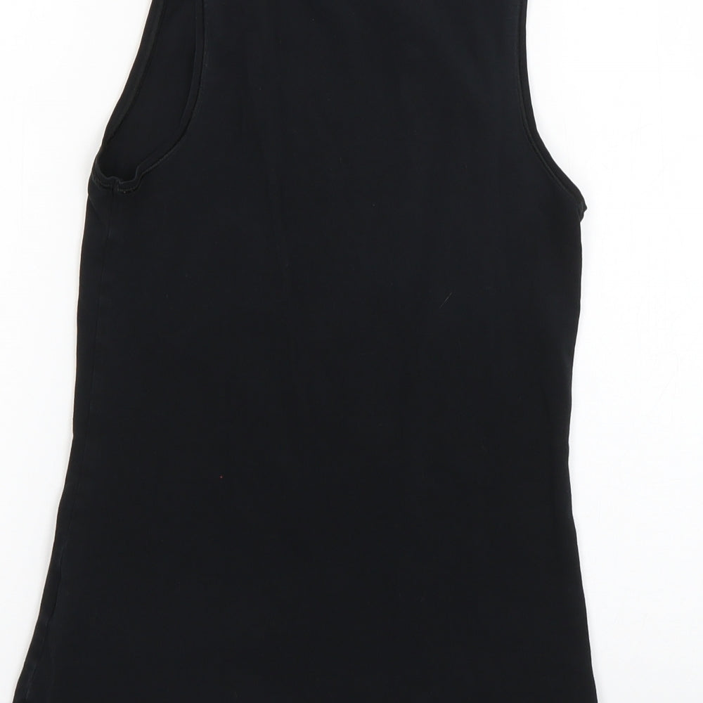 Marks and Spencer Womens Black   Basic T-Shirt Size 10