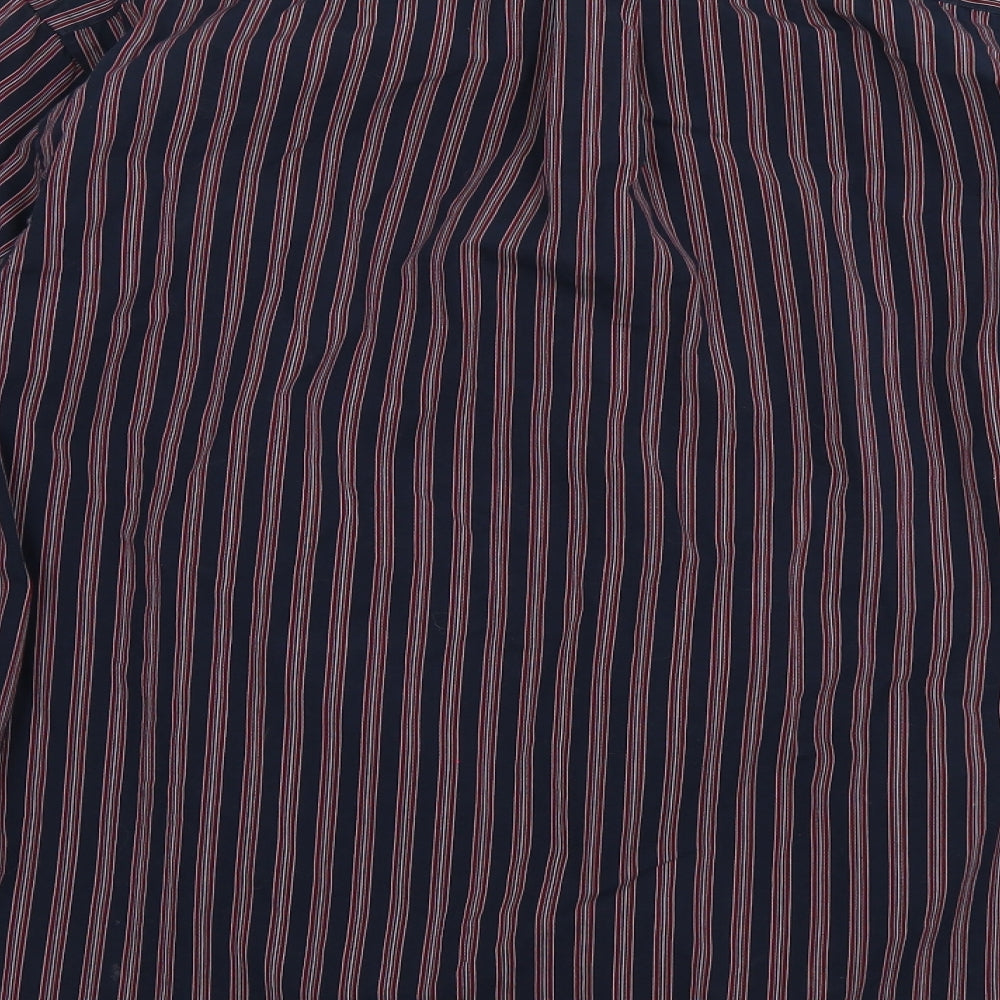 Gap Mens Multicoloured Striped   Dress Shirt Size L