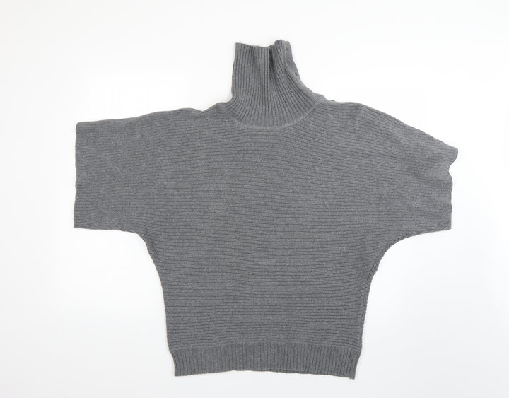 Oasis Womens Grey Pullover Jumper Size 16