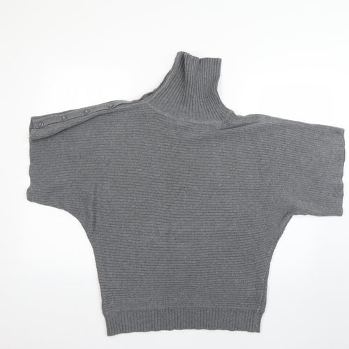 Oasis Womens Grey   Pullover Jumper Size 16