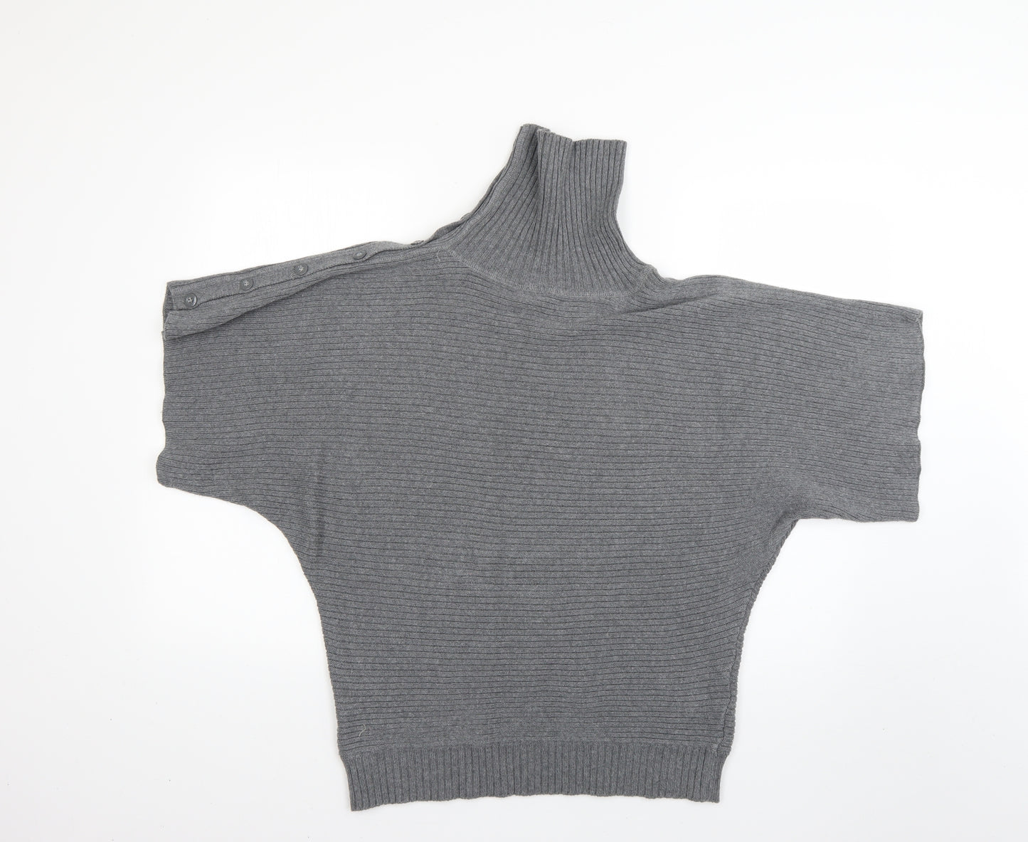 Oasis Womens Grey   Pullover Jumper Size 16