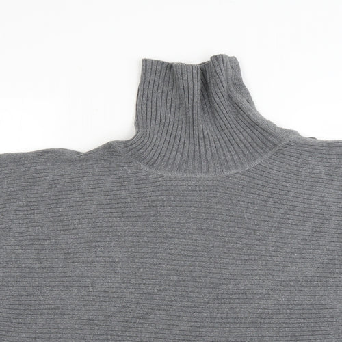 Oasis Womens Grey   Pullover Jumper Size 16
