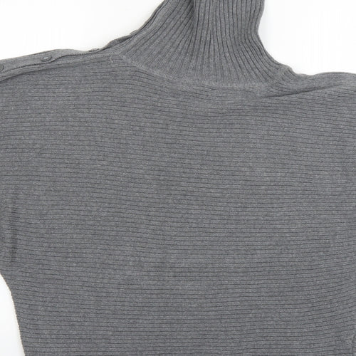 Oasis Womens Grey   Pullover Jumper Size 16
