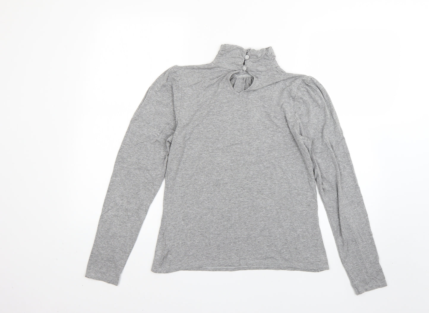 New Look Womens Grey   Basic T-Shirt Size 16