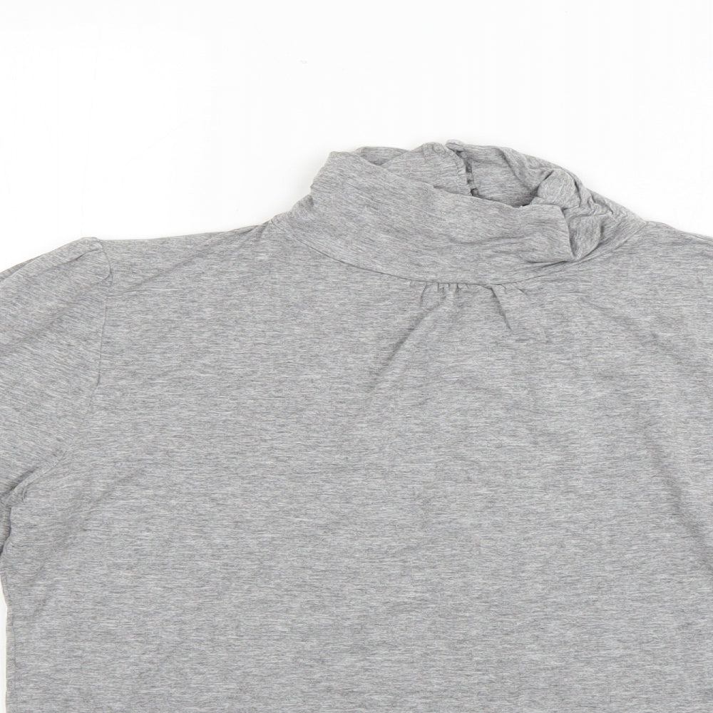 New Look Womens Grey   Basic T-Shirt Size 16