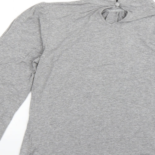 New Look Womens Grey   Basic T-Shirt Size 16
