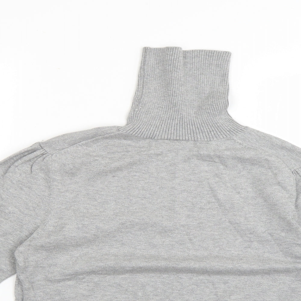 Oasis Womens Grey   Basic Blouse Size 16