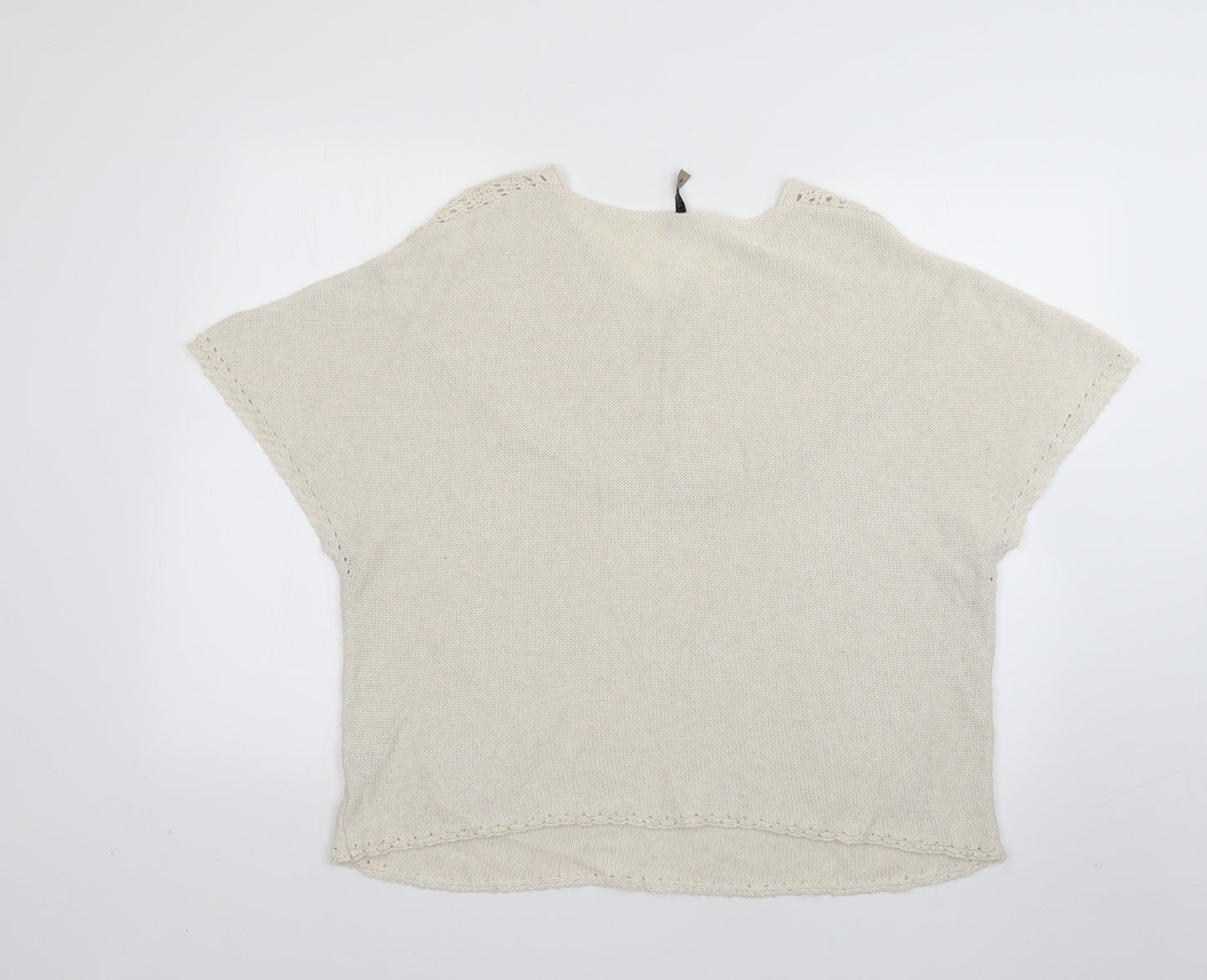 Topshop Womens Beige   Pullover Jumper Size 16