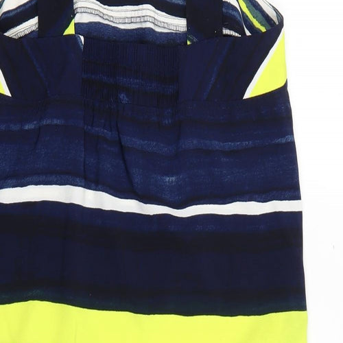 NEXT Womens Multicoloured Striped  Tank Dress  Size 12