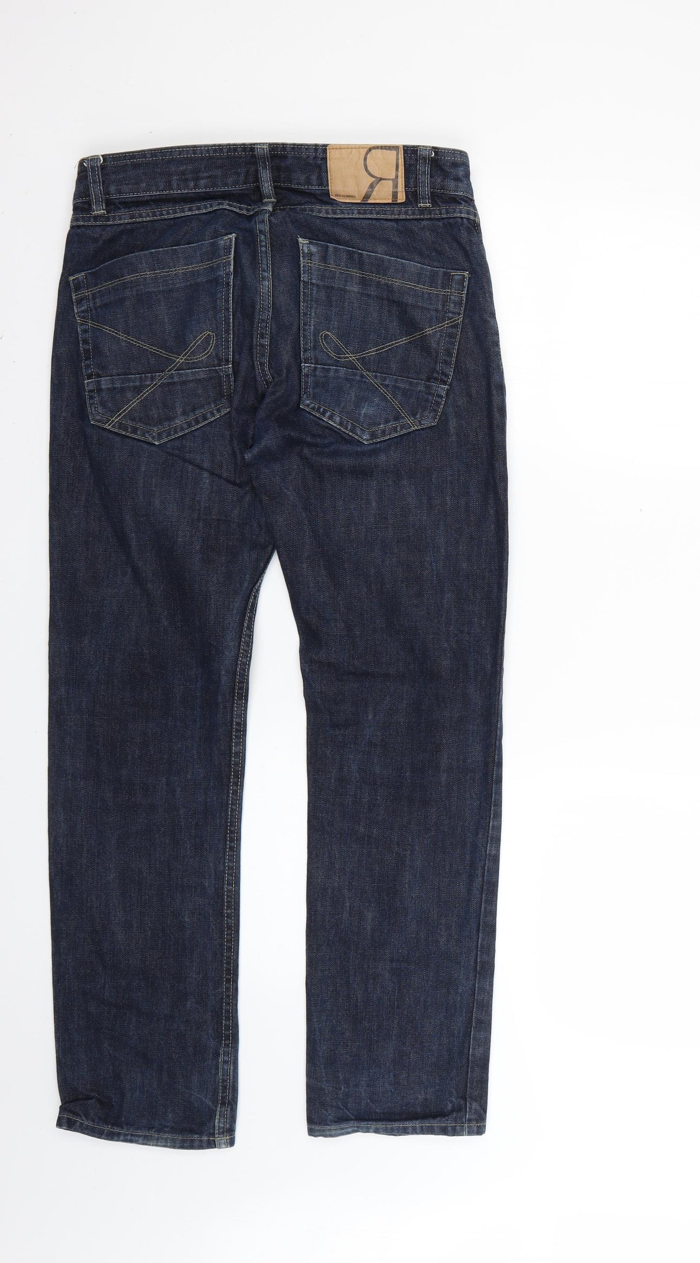 Debenhams Mens Blue   Straight Jeans Size 30 L27 in