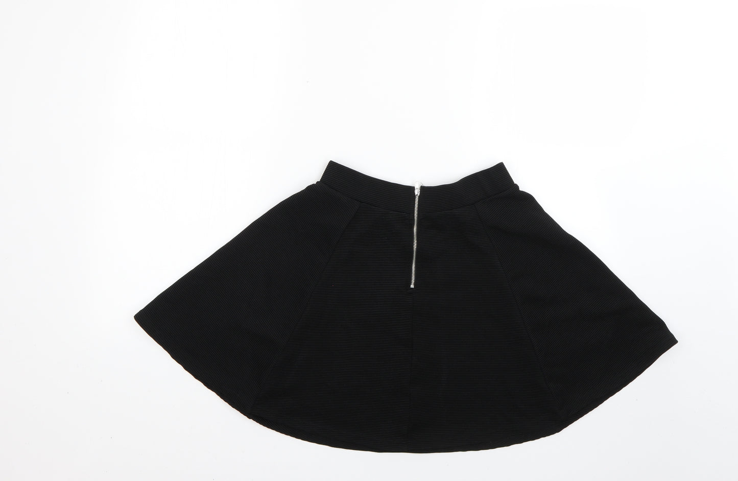 H&M Womens Black   Flare Skirt Size S