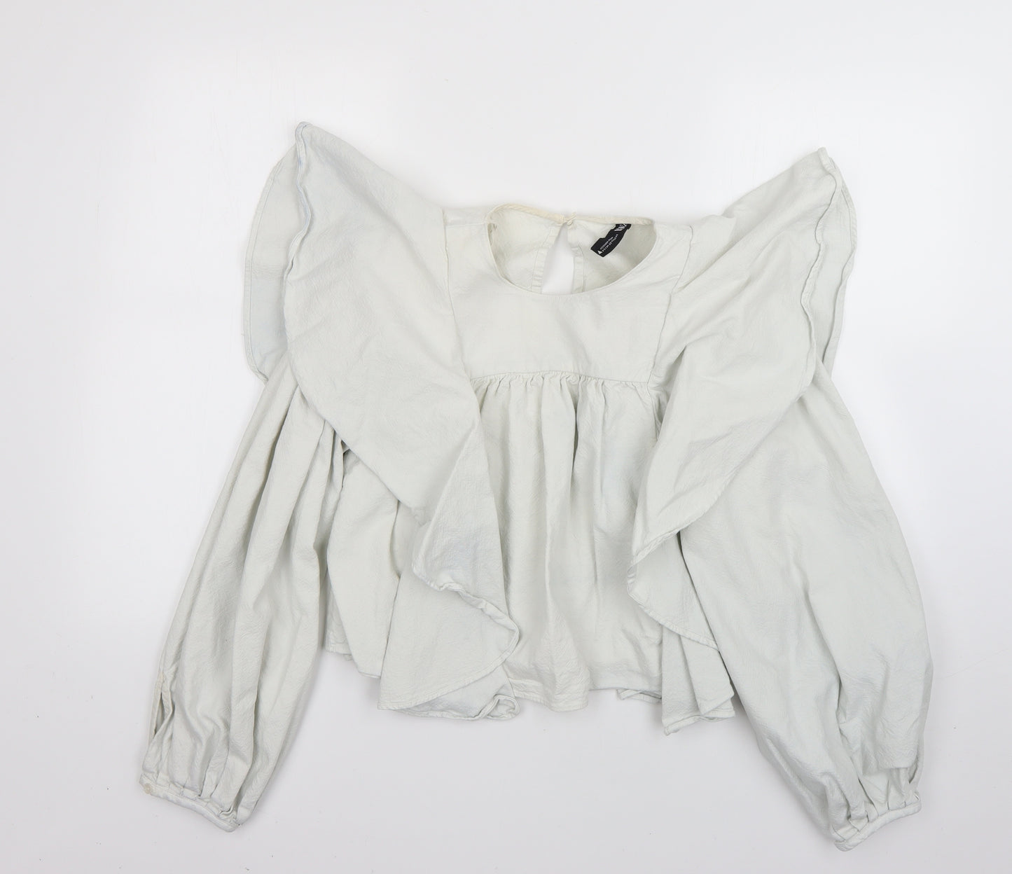 Zara Womens Grey   Basic Blouse Size XS