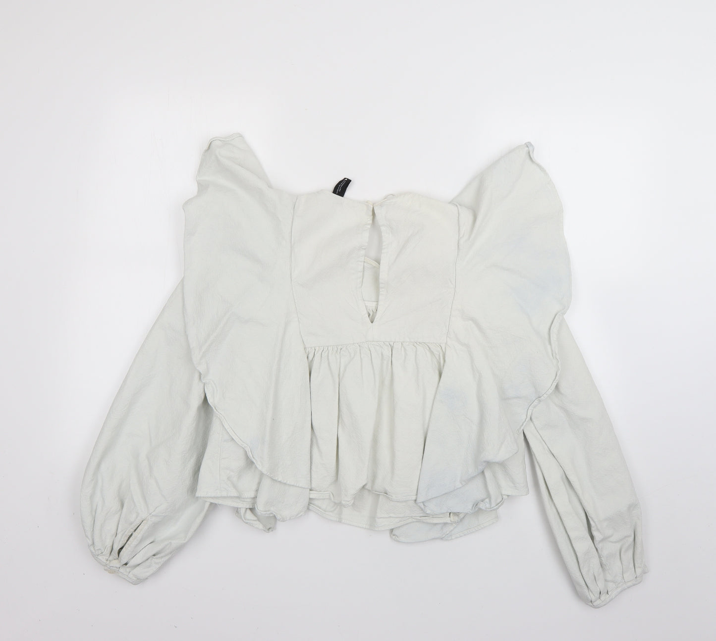 Zara Womens Grey   Basic Blouse Size XS