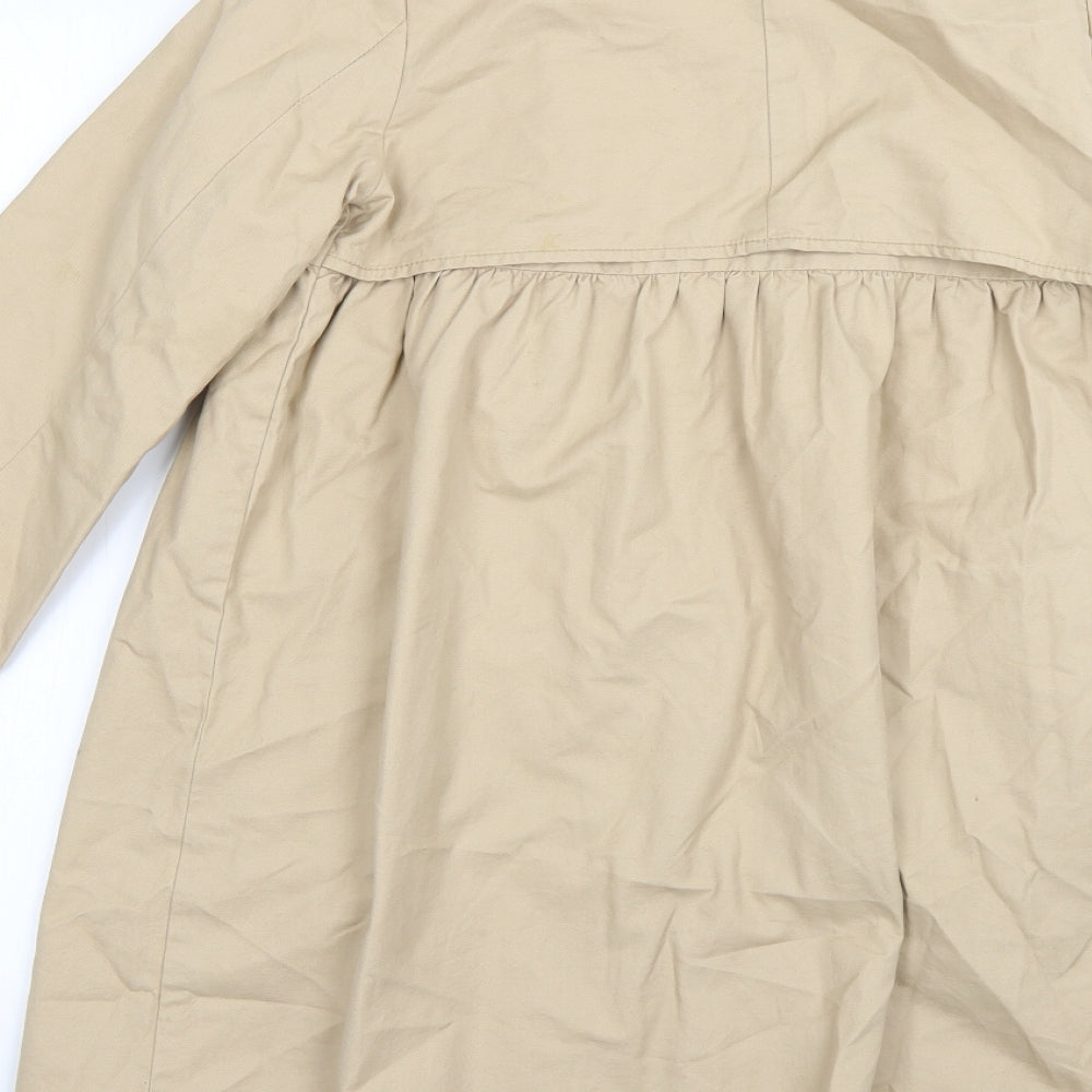 Gap Girls Beige   Rain Coat Coat Size 15-16 Years