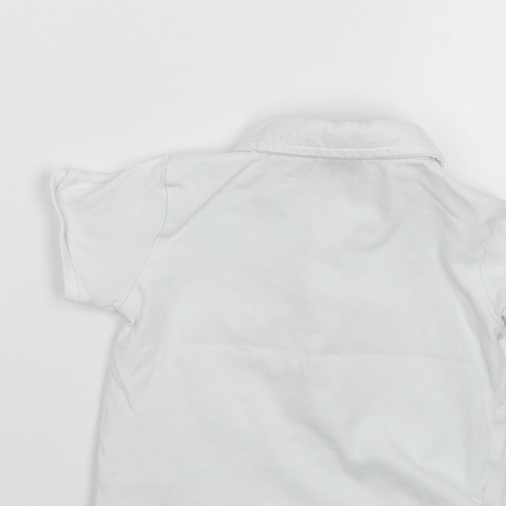 Jasper Conran Baby White   Pullover Polo Size 9-12 Months