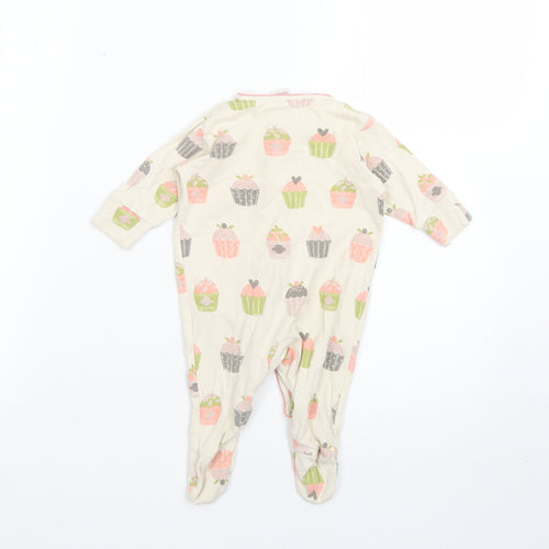NEXT Baby Beige Geometric  Babygrow One-Piece One Size