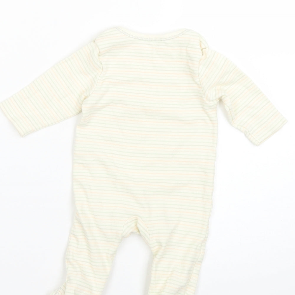 Baby Baby Multicoloured Spotted  Babygrow One-Piece Size 0-3 Months