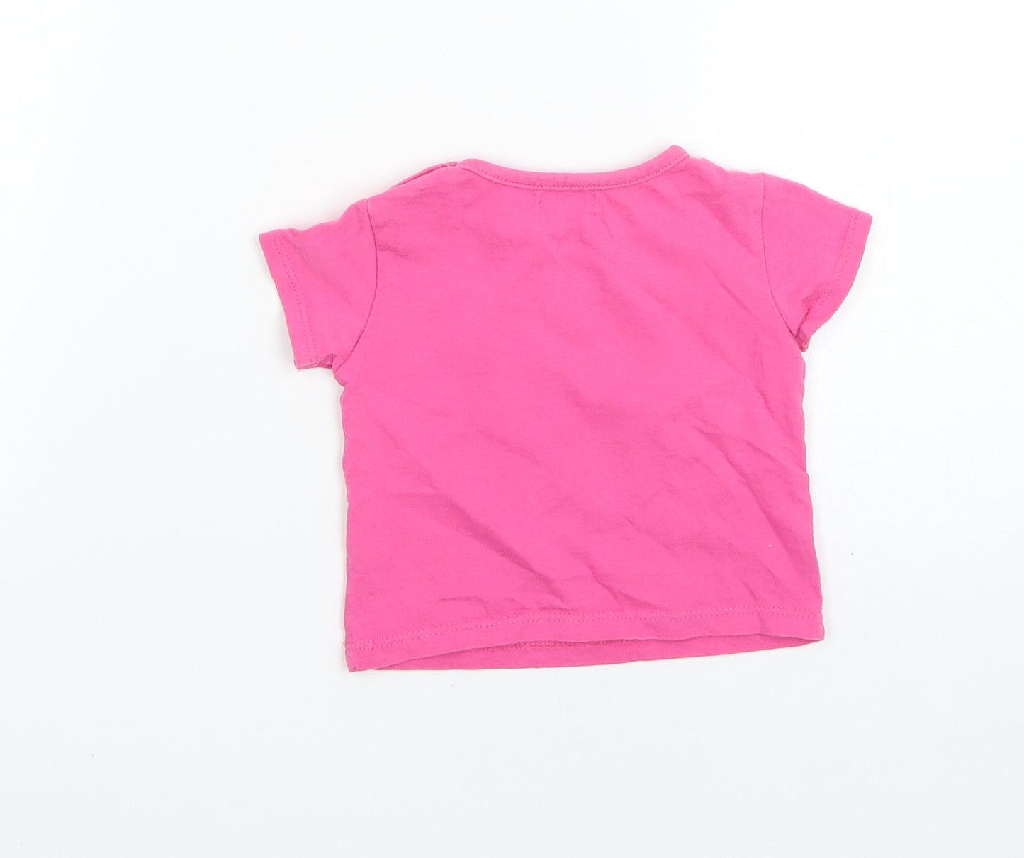 BHS Baby Pink   Basic T-Shirt Size 0-3 Months
