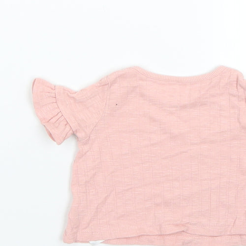 George Baby Pink   Basic T-Shirt Size 0-3 Months