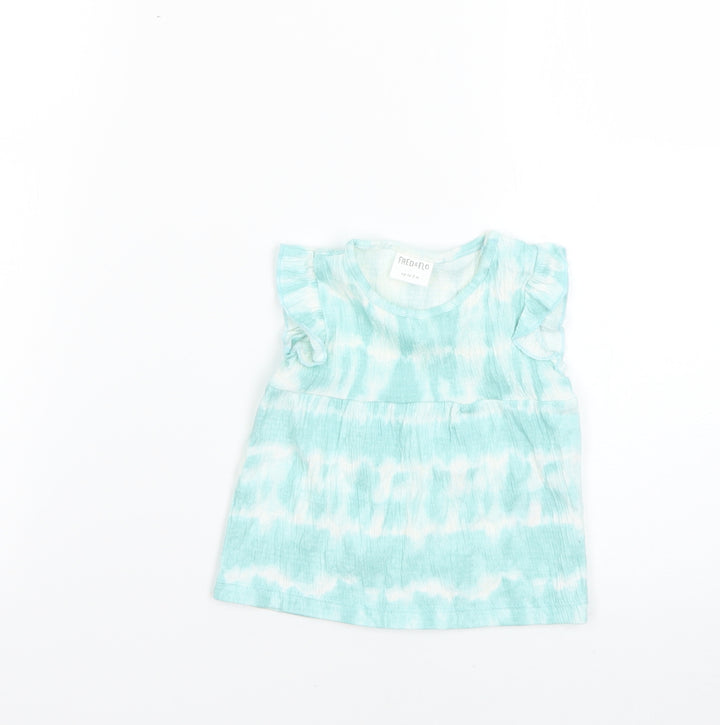 F&F Baby Multicoloured Geometric Basic T-Shirt Size 0-3 Months