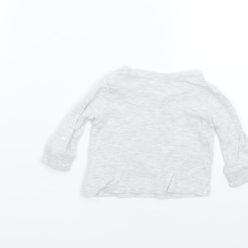 Primark Baby Grey   Basic T-Shirt Size 0-3 Months