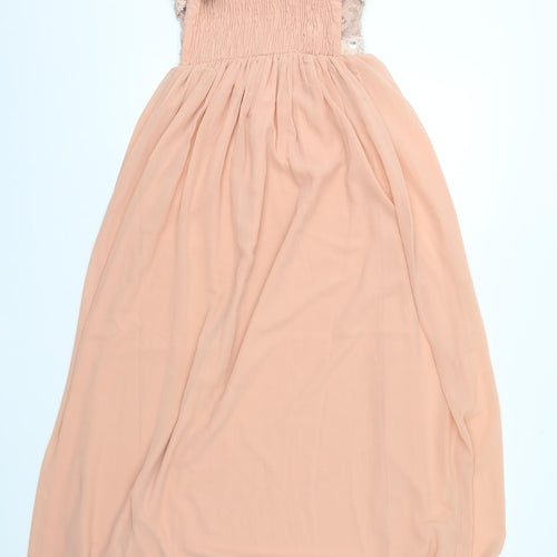 Boohoo Womens Pink   Maxi  Size 8