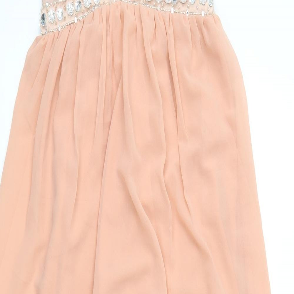Boohoo Womens Pink   Maxi  Size 8