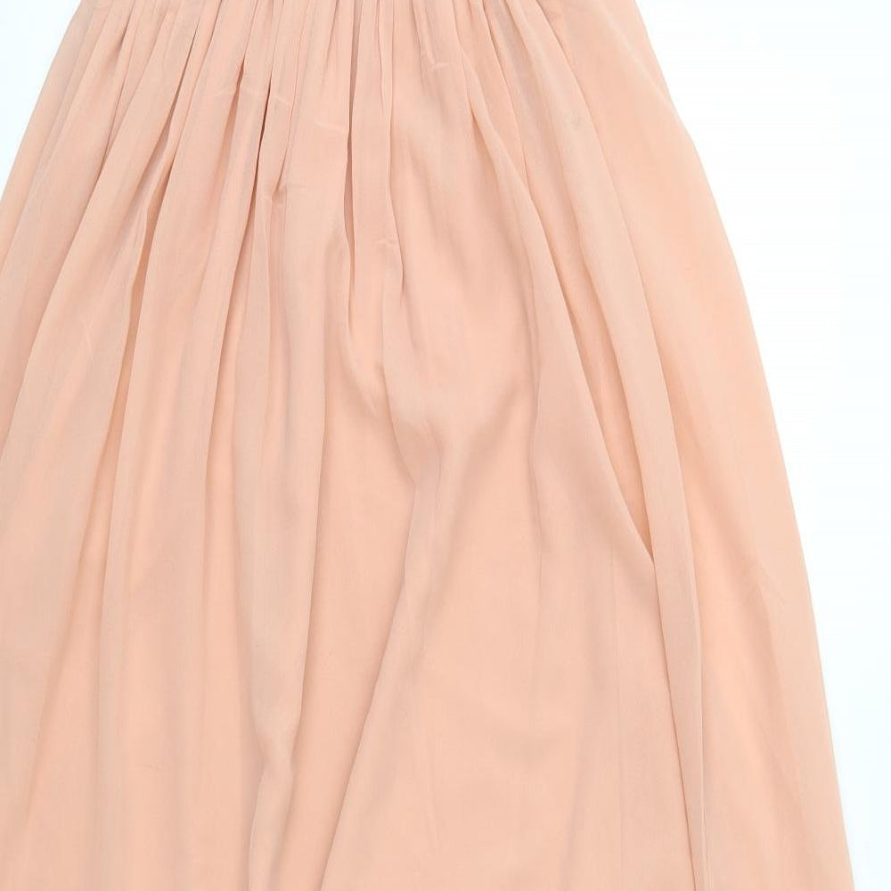 Boohoo Womens Pink   Maxi  Size 8