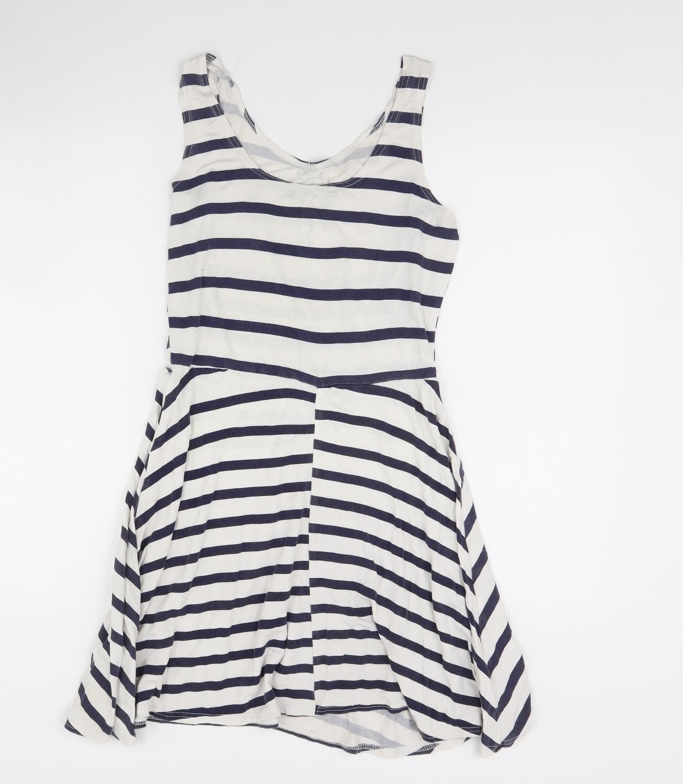 Atmosphere Womens White Striped  Shift  Size 12