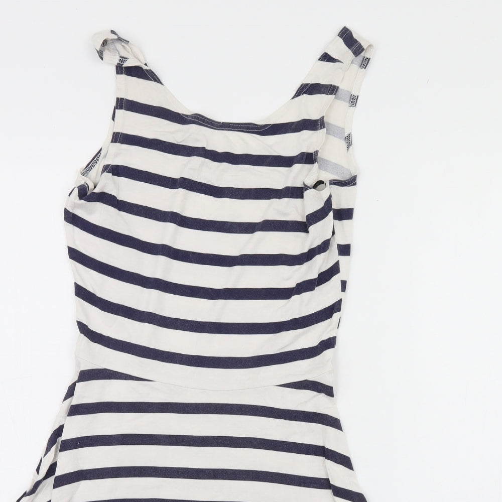 Atmosphere Womens White Striped  Shift  Size 12