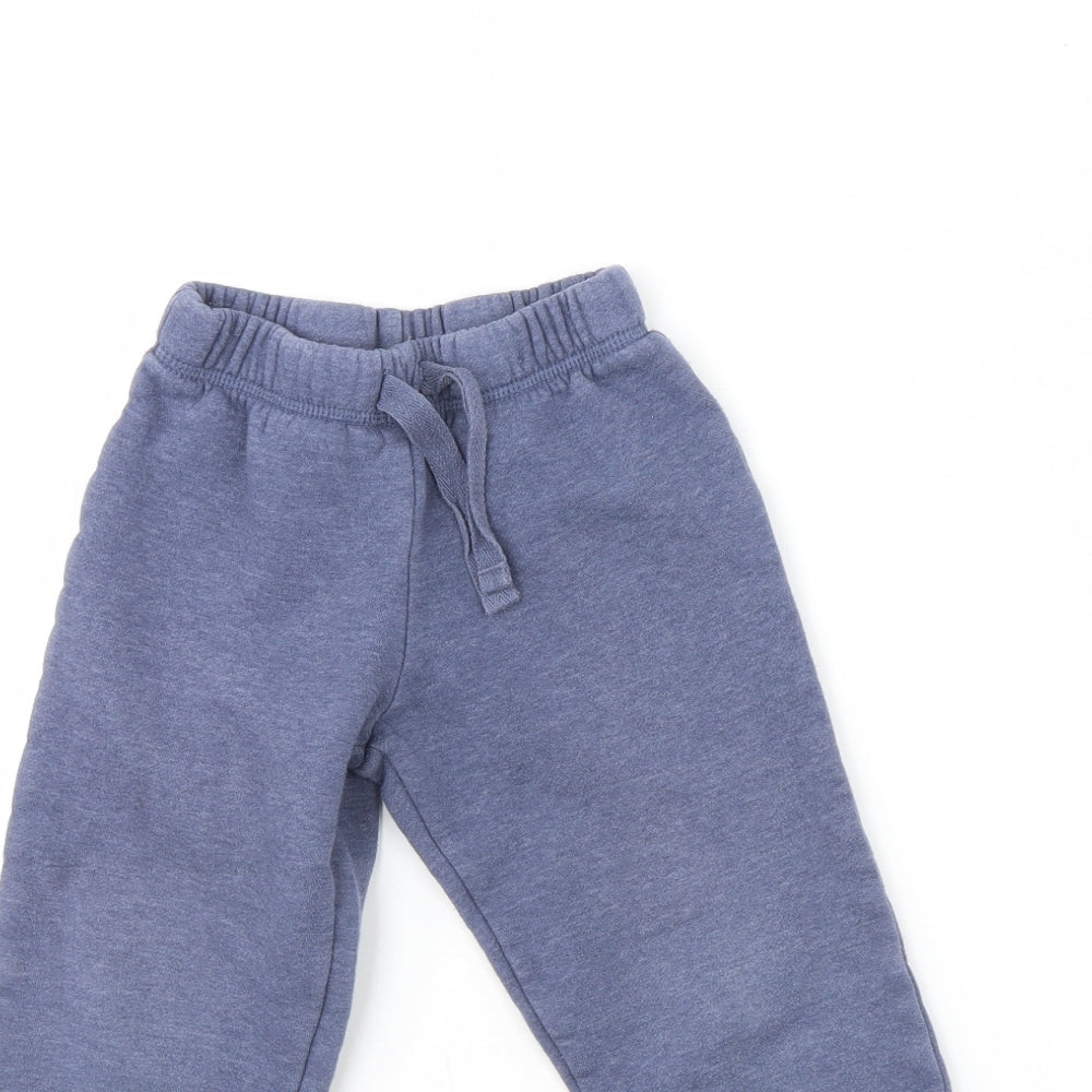I Love Girls Wear Girls Blue   Jogger Trousers Size 5 Years