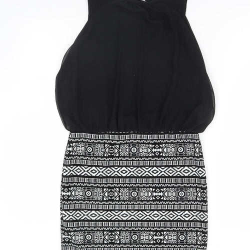 New Look Womens Black   Pencil Dress  Size 10