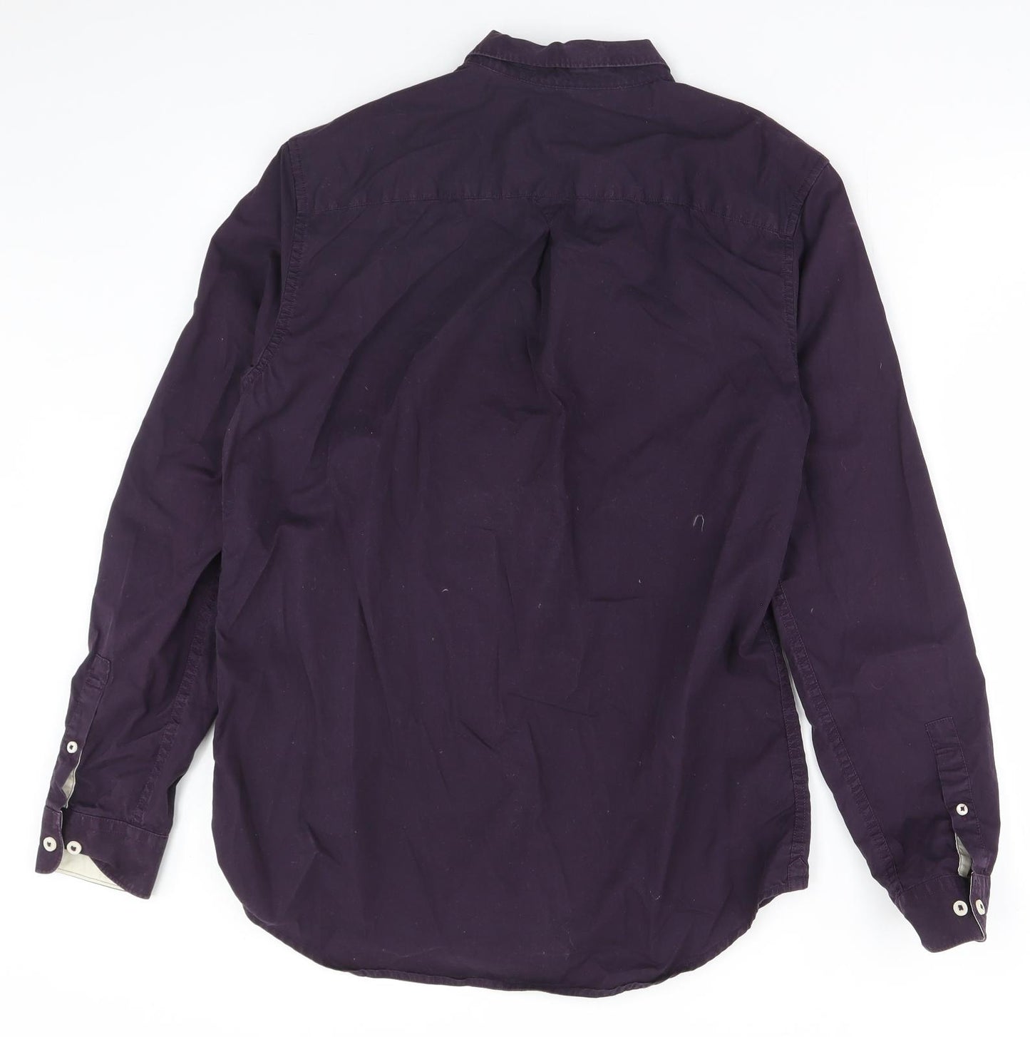 River Island Mens Purple    Dress Shirt Size M