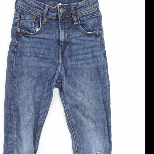 George Boys Blue  Denim Skinny Jeans Size 6 Years