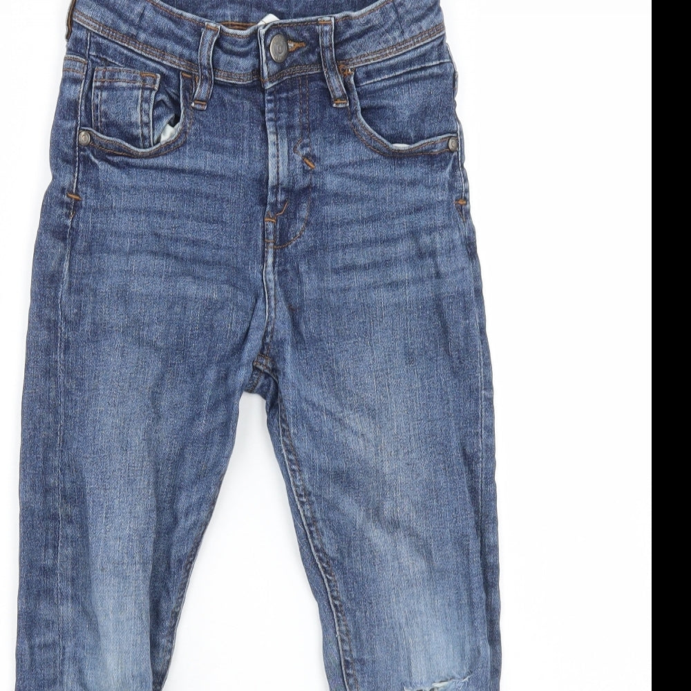 George Boys Blue  Denim Skinny Jeans Size 6 Years