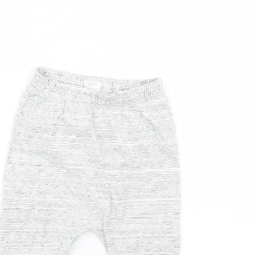 mamas & papas Girls Grey   Jogger Trousers Size 18 Months