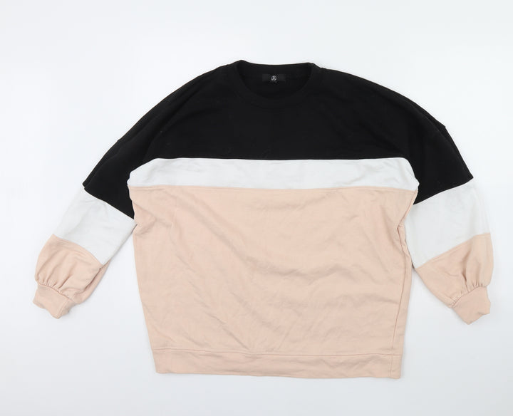 Missguided Womens Pink Pullover Jumper Size 12