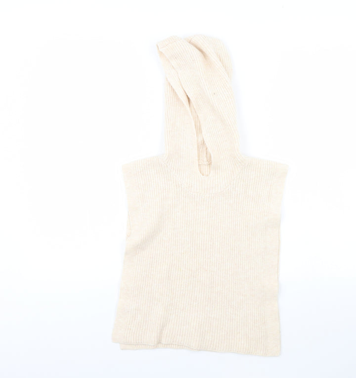 Primark Womens Ivory Cape Hoodie One Size
