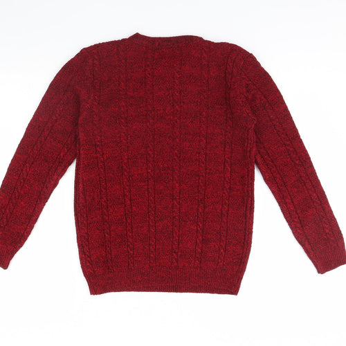 Choice Womens Red   Pullover Jumper Size S