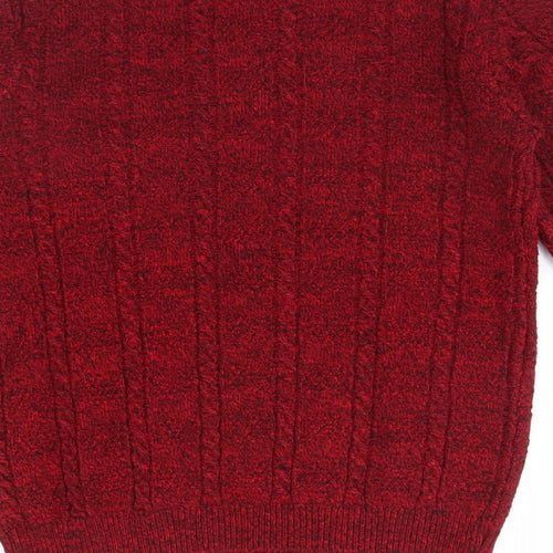 Choice Womens Red   Pullover Jumper Size S