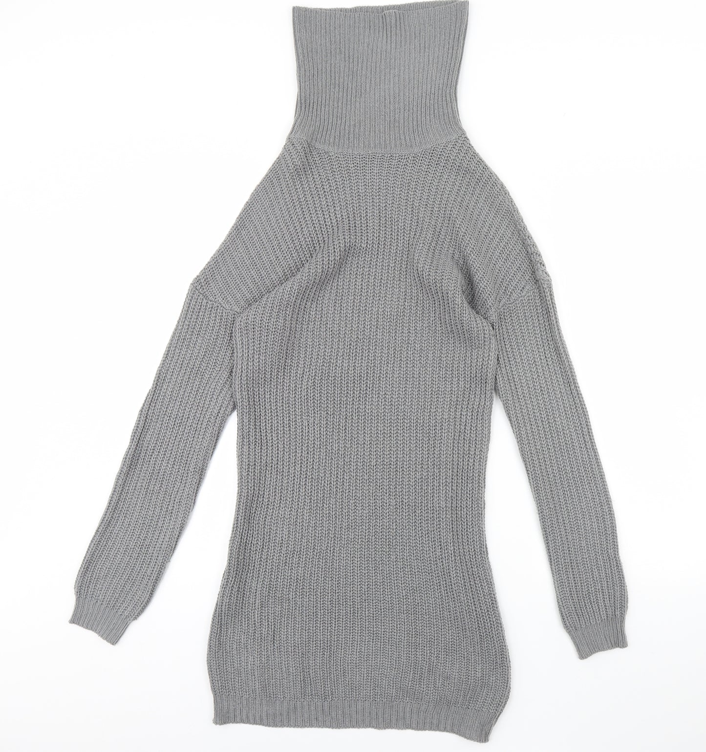AX Paris Womens Grey   Jumper Dress  Size S