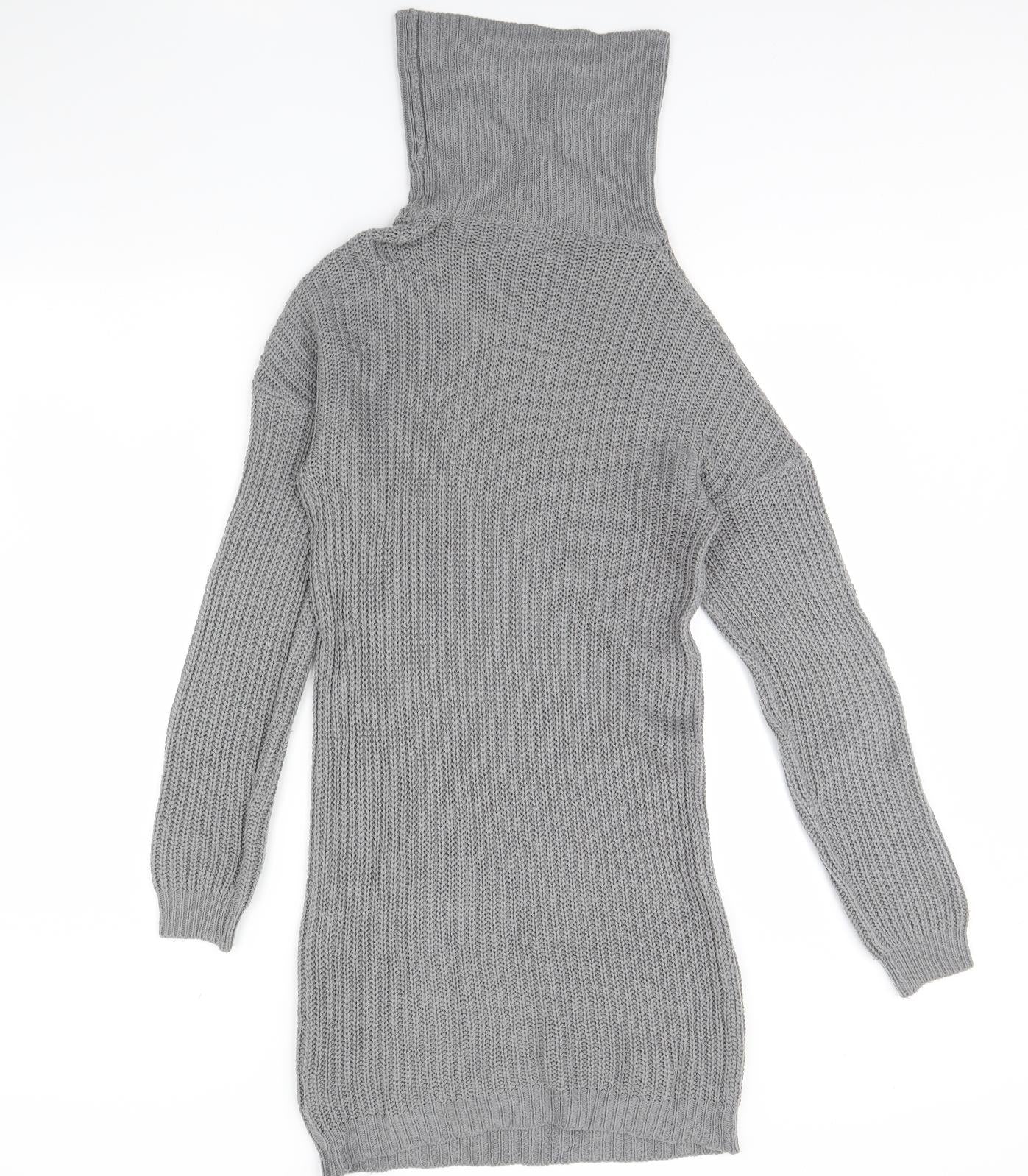 AX Paris Womens Grey   Jumper Dress  Size S