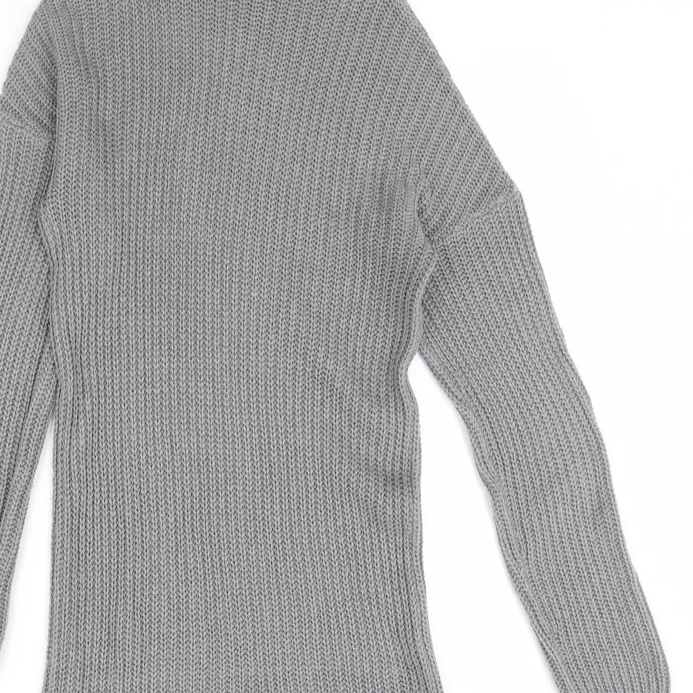 AX Paris Womens Grey   Jumper Dress  Size S