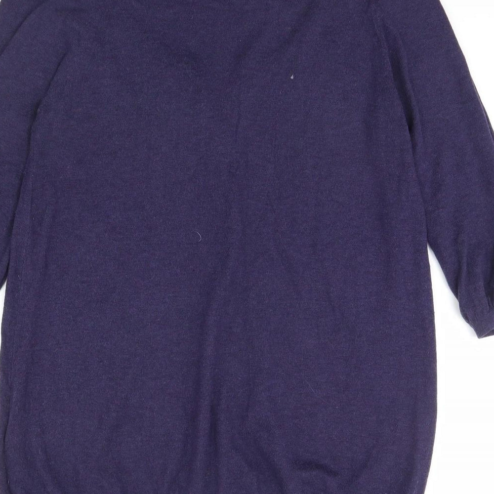 M&S Womens Blue   Basic Blouse Size 18