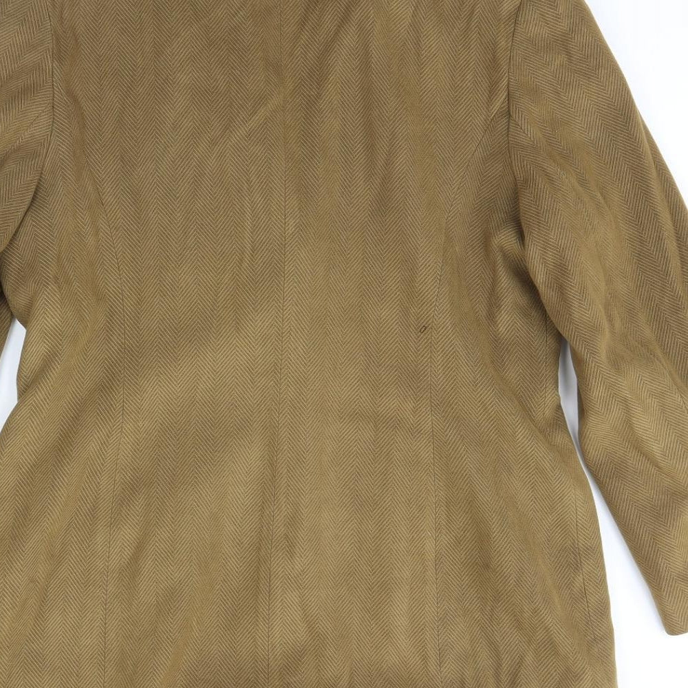 Affinity Womens Brown   Jacket Blazer Size 16
