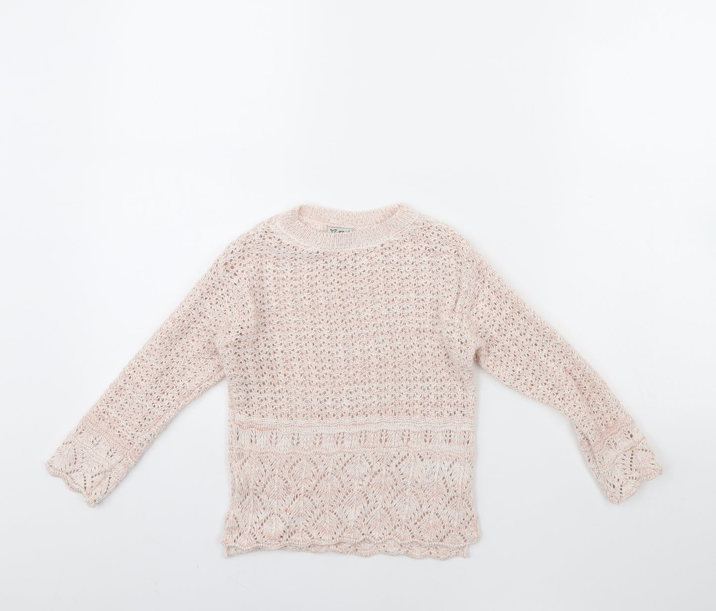 NEXT Girls Pink   Pullover Jumper Size 4 Years