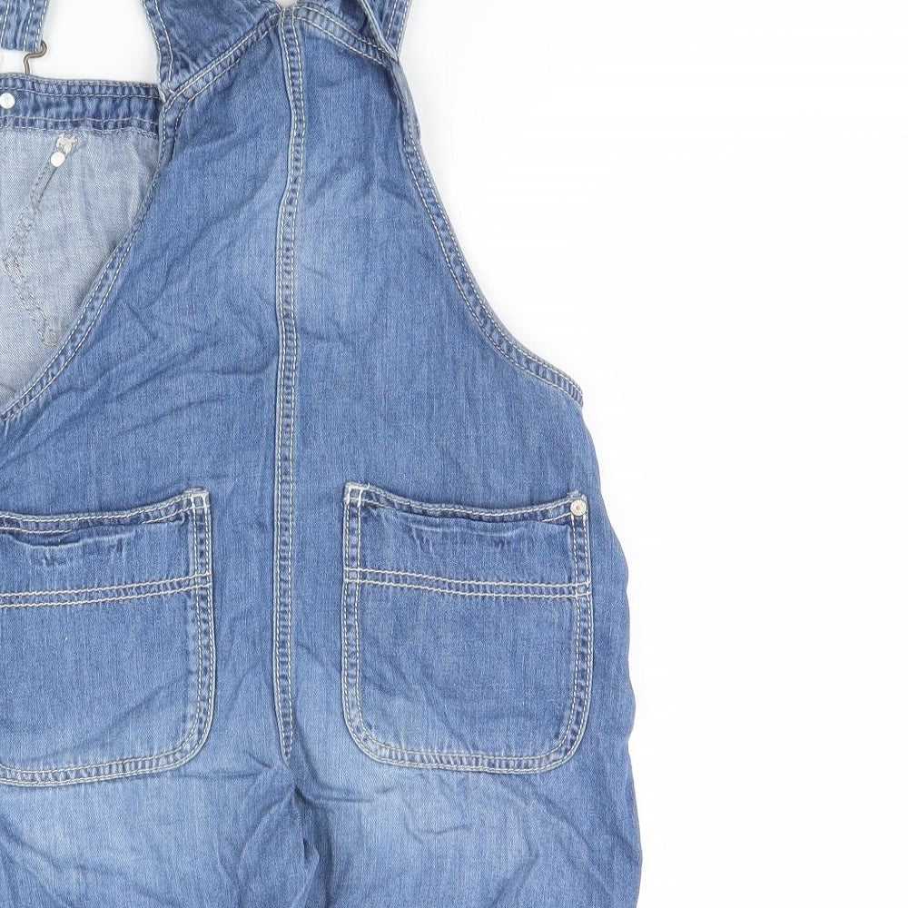 NEXT Girls Blue  Denim Playsuit One-Piece Size 9 Years