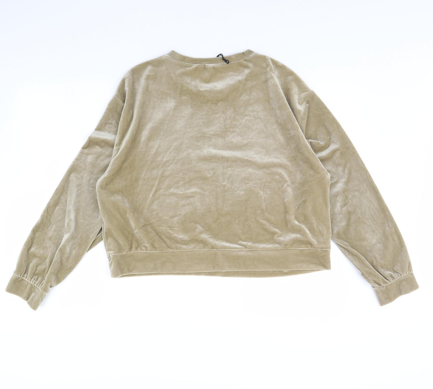 Zara Womens Gold   Pullover Jumper Size L