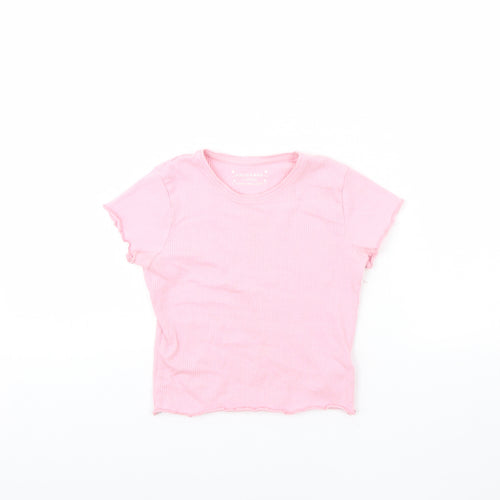 Primark Girls Pink   Basic T-Shirt Size 11 Years